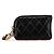 Monedero Matelassé Chanel en Cordero Negro