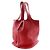 Borsa Picotin Clemence TGM di Hermès Rosso - vista 3