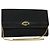 Borsa a spalla in tela Trotter Christian Dior nera e oro Auth yk19482 Nero D'oro