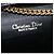 Borsa a spalla in tela Trotter Christian Dior nera e oro Auth yk19482 Nero D'oro - vista 18