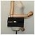 Borsa a spalla in tela Trotter Christian Dior nera e oro Auth yk19482 Nero D'oro - vista 21