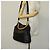 Borsa a mano in pelle Gucci Bamboo 2way Nera Oro 001 1781 1577 Auth 140641 Nero D'oro - vista 22