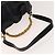 Borsa a mano in pelle Gucci Bamboo 2way Nera Oro 001 1781 1577 Auth 140641 Nero D'oro - vista 7