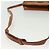 LOUIS VUITTON Bolsa de Ombro de Couro Nomad Jeune Fille PM Bege LV Auth 140977 - vista 7