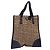PRADA Borsa a Mano Tweed Beige Argento Auth bs29049