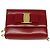 Mini borsa a spalla Vala Chain in pelle rossa e oro Auth 140616 di Salvatore Ferragamo Rosso D'oro - vista 13