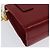 Mini borsa a spalla Vala Chain in pelle rossa e oro Auth 140616 di Salvatore Ferragamo Rosso D'oro - vista 16