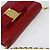 Mini borsa a spalla Vala Chain in pelle rossa e oro Auth 140616 di Salvatore Ferragamo Rosso D'oro - vista 6