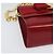 Mini borsa a spalla Vala Chain in pelle rossa e oro Auth 140616 di Salvatore Ferragamo Rosso D'oro - vista 8