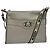 Fendi Borsa a Spalla Celeria in Pelle Argento Auth BA5363