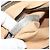 Fendi Borsa a Spalla Celeria in Pelle Argento Auth BA5363 - vista 12