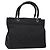 Borsa a mano GG Canvas Bamboo Gucci Nylon Nero Argento 002 1016 Auth BA5353