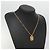Collier VERSACE en métal doré Auth bs29163 - vue 12