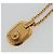 Collier VERSACE en métal doré Auth bs29163 - vue 2