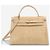 Hermès Borsa HERMES Kelly 32 in Pelle Esotica Beige - 102891 - vista 2