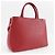 Fendi 2Jours Tasche aus Leder klein Rot - Ansicht 2