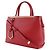 Fendi 2Jours Tasche aus Leder klein Rot - Ansicht 3