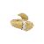 Anello Zolotas, "Testa di Leone" in due ori, diamanti e rubini. - vista 3