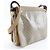 Triomphe Céline Borsa a spalla Celine Macadam in pelle PVC Beige - vista 3
