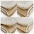 Triomphe Céline Borsa a spalla Celine Macadam in pelle PVC Beige - vista 4