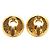 Orecchini a clip rotondi Coco Mark di Chanel D'oro - vista 2