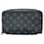 Louis Vuitton Monogram Eclipse Zippy XL Long Wallet Black  ref.2505837