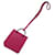 Hermès Pink Lambskin Keyring  - view 2