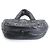 Borsa Tote Piccola Coco Cocoon PM di Chanel Nero Bordò - vista 7