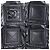 Borsa Tote Piccola Coco Cocoon PM di Chanel Nero Bordò - vista 9