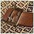 Borsa a tracolla in tela Zucchino marrone Fendi Beige - vista 8