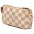 Mini Pochette Accessoires Damier Azur Bianco Louis Vuitton - vista 2