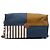 LOEWE Grande Borsa in Tela Strisce Paulas Ibiza Blu - vista 3