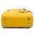 Dior Amarillo Micro Piel de Cordero Cannage Lady Dior Mostaza - vista 3