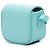 Céline Custodia per AirPods Triomphe in pelle blu Celine con tracolla Turchese - vista 2