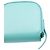 Céline Custodia per AirPods Triomphe in pelle blu Celine con tracolla Turchese - vista 7