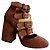Laurence Dacade Brown Suede Multi-Strap Pumps