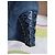 Stivaletti Christian Dior Cannage in camoscio blu con zeppa - vista 3