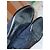 Stivaletti Christian Dior Cannage in camoscio blu con zeppa - vista 9