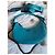 Zadig & Voltaire Borsa Moonrock Pelle Blu Turchese - vista 10