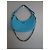 Zadig & Voltaire Borsa Moonrock Pelle Blu Turchese - vista 3
