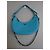 Zadig & Voltaire Borsa Moonrock Pelle Blu Turchese - vista 6