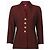 Giacca Carven, modello Vintage Bordeaux. Rosso