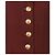 Giacca Carven, modello Vintage Bordeaux. Rosso - vista 3