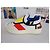Autre Marque Moa Master of Arts Mondrian Sneaker weiß Scuba Mehrfarben - Ansicht 3