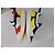 Autre Marque Moa Master of Arts Mondrian Sneaker weiß Scuba Mehrfarben - Ansicht 6