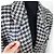 Krizia houndstooth vintage wool coat from the 80s - view 5