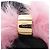 Scrunchie in pelliccia rosa Chanel - vista 3