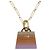 Collar Péndulo Amuleto Kelly Fusion Hermès Púrpura