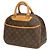 Bolsa de mão Monogram Trouville da Louis Vuitton Marrom - vista 2