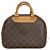 Bolsa de mão Monogram Trouville da Louis Vuitton Marrom - vista 3